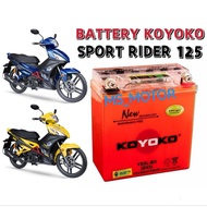 KOYOKO YB5L-BS BATTERY SYM SPORT RIDER 125I NANOGEL BATERI KERING SPORT RIDER125