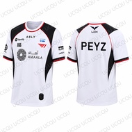 2026 MSI T1 Faker League Of Legends Jersey White Black Short Sleeve Esports Gaming Fan Shirt Adult K