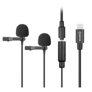 BOYA BY-M2D digital dual-capsule lapel microphone