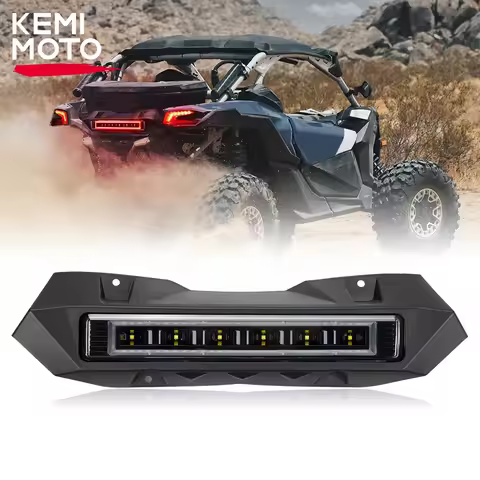 UTV Rear Light Compatible with Can-Am Maverick X3, X3 Max X DS Turbo R RS Tail Brake Lamp Fog Light