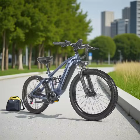 Nathaniel SYR03 E-Bike 1000W Brushless Motor,48V20AH Detachable Battery,27.5" E-Mountain Bike,70KM R