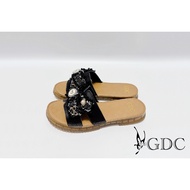 Small Leaf Shoes Shoes (20013 Black) [Hot-Selling Praise] GDC Retro French Ribbon Bow Soft Sole Flat