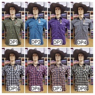 2-Pocket Plaid Shirt Short Sleeves Dp01-DP08