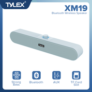 TYLEX XM19 Wireless Bluetooth Speaker Strong Bass with Hand-Free Function /TF Card/AUX Slot Soundbar