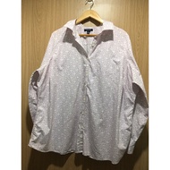 LANDS END 22W Chest Size 54 Inches Length 29 Cotton Shirt Plus