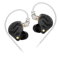 KZ ZS12 PRO X หูฟังโลหะ 1DD + 5BA Hybrid HIFI Bass In Ear Monitor หูฟังเพลงกีฬาชุดหูฟังตัดเสียงรบกวน