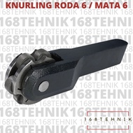 MATA 6-WHEEL KNURLING TOOL 6-WHEEL KNURLING TOOL 6-WHEEL KARTEL/ KNURLING TOOL HOLDER
