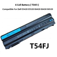 Compatible For Dell Latitude E5420 E5520 E6420 E6430 E6520 8858X 60Wh Laptop Notebook T54FJ Battery 