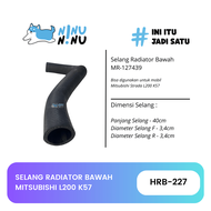 Selang Radiator Bawah Mitsubishi L200 K57