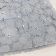 New store opening 50% discount for only three daysFree Shipping 3D Embroidery Fabric Beads Bubble An