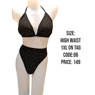 PLUS SIZE BRAND NEW SWIM SUIT 1PC (SIZE:1XL ON TAG CAN FIT XL TO 1XL)