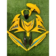 COVERSET Y15ZR V1/V2 YELLOW STICKER TANAM HLY ORIGINAL