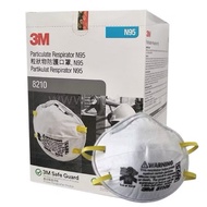 3M™ 8210 N95 Particulate Disposable Respirator (20 Pcs/Box) / N95 Mask/ Haze/ Dust/ PSD_ DR_