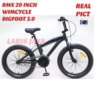 Sepeda bmx 20 wimcycle big foot ban jumbo  sepeda bmx wimcycle 20 inch  sepeda wimcycle ban besar ukuran 20 model terbaru bisa untuk dewasa
