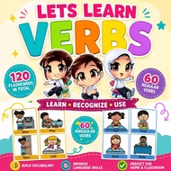 LET'S LEARN VERBS - REGULAR & IRREGULAR.