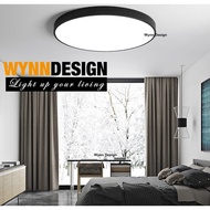 24W Black Casing Modern LED Downlight Ceiling Light Modern Round Light Wynn Design Panel Kitchen Liv