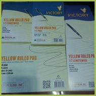 ✅ ✻ ➸ YELLOW pad paper set Victory pad paper
