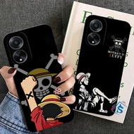 Softcase Oppo A18 A38 A17 A17K A58 4G/A58 5G A78 4G/A78 5G A79 5G A98 A16K A16E One Piece Anime Moti