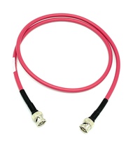 AV-Cables 3G/6G HD SDI BNC RG59 Cable Belden 1505A - Red (1.5ft)