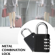 Metal Combination Lock Strong Durable 4-Digit Digital Door For Household Cabinet Lock Luggage M5F3