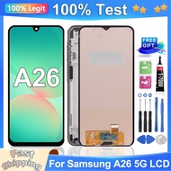 AMOLED For Samsung Galaxy A26 LCD Display SM-A266 Touch Screen Digitizer Assembly Replacement
