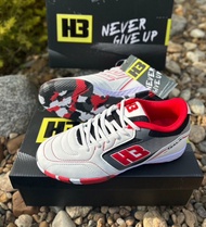 (K5) รองเท้าฟุตซอล H3 FS SALA 01 สี ขาวแดง ดำแดง ฟ้าเหลือง Size 39-45  จัดเตรียมสินค้า 1-2 วัน