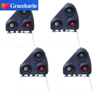 Gracekarin 3 Lights Landscape Ornament 3V Light Model 4Pcs/set Plastic 20mA Durable NEW