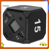 [Fx] Rotating Pomodoro Timer Productivity Timer with Led Display Rotating Cube Timer 5-15-25-45 Min 