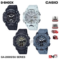 Casio G-Shock GA-2000S GA-2000SU Analog Digital Carbon Core Guard Resin Men Sports Watch Jam Tangan 