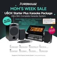 [SG] Powerhouse Slim Starter Plus Home Karaoke System + Powerhouse KTV System With Songs