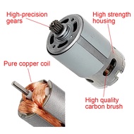 【hot】❉♘ RS550 10.8V 12V 14.4V 16.8V 18V 21V 25V Motor 9 / 12 13 14 15 Teeth Torque GSR Electric Scre