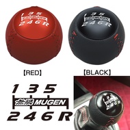 JDM Mugen Leather gear shift knob for HONDA CRZ Type R Civic FA5 FG2 SI