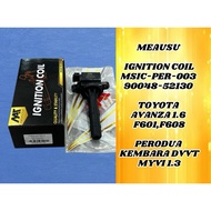 MEAUSU IGNITION COIL/PLUG COIL - MSIC-PER-003 - 90048-52130 - TOYOTA AVANZA 1.6 F601,F608/PERODUA KE