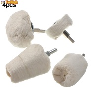 【TWILIGH】4PCS Pad Drill Polishing Buffing Mop Wheel Kit for Polisher Aluminum Stainless