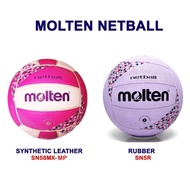 MOLTEN Netball Leather SN58MX-MP SN48MX-MP Rubber SN5R SN4R  Tournmanet Training Ball Size 4 & 5