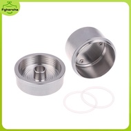 ICafilas Stainless Steel Reusable Illy Coffee Filter Tamper Set Refillable Capsules Pod Tamper For I