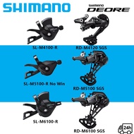 Shimano Deore RD M6100 M5100 M4100 Rear Derailleur 10 Speed Shift Lever 11 Speed Groupset MTB 12S