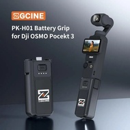 ZGCINE PK-H01 Battery Grip for DJI Osmo Pocket 4/3 1600mah vs dji 950mah