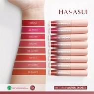 Lipcream Hanasui 1 Box isi 12 pcs ( Bisa Pilih Warna ) HANASUI Mattedorable Lip Cream Lipstik Harga Grosir Reseller