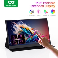 GOOJODOQ portable touch screen display monitor มอนิเตอร์ แบบพกพา สําหรับแล็ปท็อป 15.6 นิ้ว 1920*1080