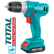 Máy Khoan Cầm Tay Dùng Pin Sạc 12V TOTAL TDLI1211 Bao Gồm Pin Sạc 12V và Sạc
