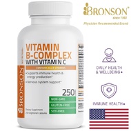 Organic Vitamin B Complex C - 100/250 US tablets - Vitamin B, C supplement