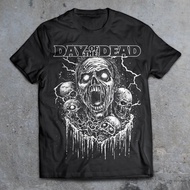 Zombie Movie Theme T-Shirt *Day of the Dead* Year 1985 80s Horror Movies Including *Dawn of the *Cre