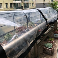polycarbonate roofing sheet Greenhouse Transparent Plastic Rainproof Cover Garden Succulents Shelter