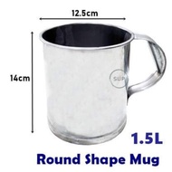 ￼Stainless Steel Mug / Water Pitcher / Teh Tarik Mug / Water Jug / Kopitiam / Teko