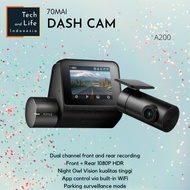 - 70mai Dash Cam A200 1080P HDR Night Vision Front and Rear Car
