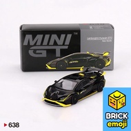 Mini GT 638 Lamborghini Huracan STO Nero Noctis RHD 1/64 Đồ chơi mô hình xe hơi