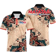 PL-02 DEPED MATATAG POLO UNIFORM FULL SUBLIMATION POLO-Shirt FOR WOMEN AND Men Teacher DEPED BADGE T