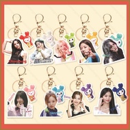 HK2 TWICE Acrylic Keychain Gift For Girls Bag Pendant Chae Young DaHyun Mina Sana Momo Tzuyu NAYEON 