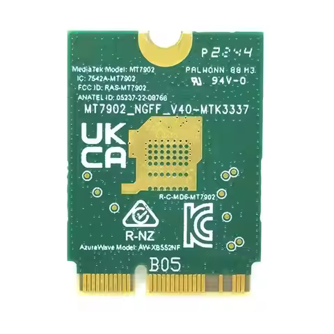 Efficient MT7902 AW-XB552NF WiFi Card WIFi6E 2.4G 6G Quick Internet Access